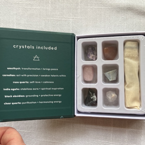 Zodiac Crystal Collection Air Aquarius + Gemini + Libra - Picture 2 of 4